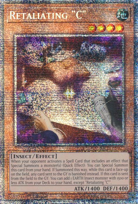 Retaliating "C" - MP25-EN027 - Starlight Rare - 1st Edition