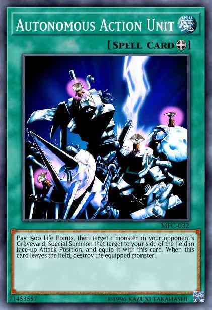 Autonomous Action Unit - MFC-032 - Common - 1st Edition
