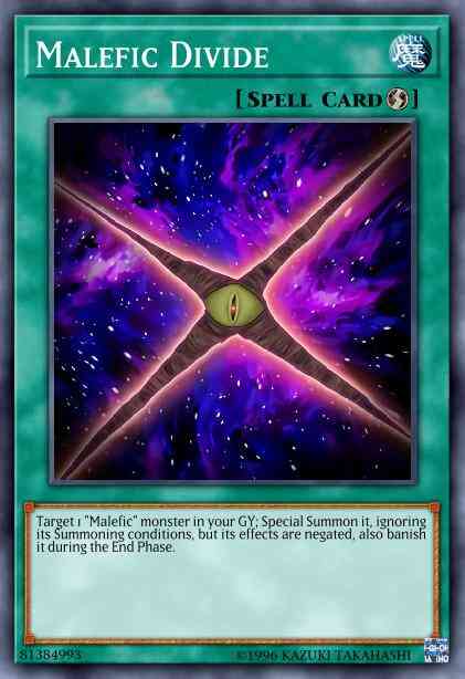 Malefic Divide - DUOV-EN044 - Ultra Rare - 1st Edition