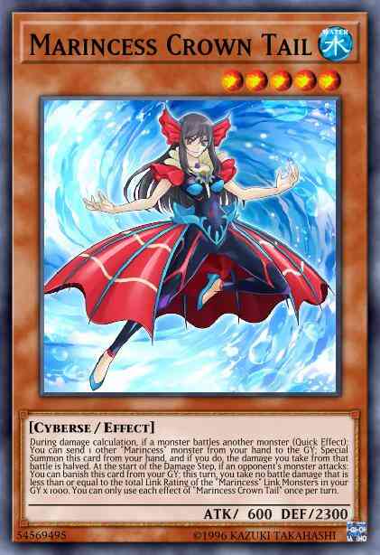Marincess Crown Tail - MP20-EN148 - Common - 1st Edition