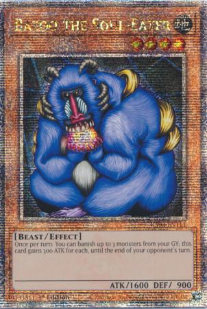 Bazoo the Soul-Eater - RA03-EN111 - Quarter Century Secret Rare - 1st Edition
