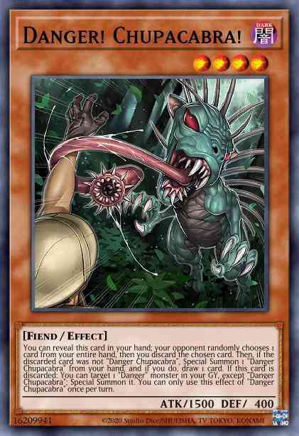 Danger! Chupacabra! - CYHO-EN084 - Ultra Rare - 1st Edition