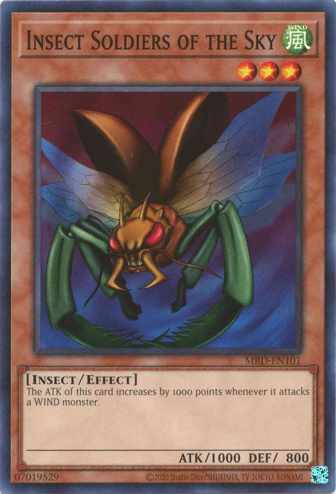 Insect Soldiers of the Sky - 25th Anniversary - MRD-EN101 - Common - Unlimited