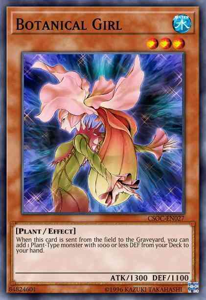 Botanical Girl - CSOC-EN027 - Common - 1st Edition