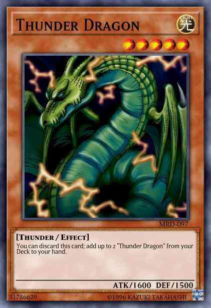 Thunder Dragon - DB2-EN058 - Common - Unlimited