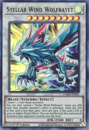 Stellar Wind Wolfrayet - DAMA-EN041 - Ultra Rare - 1st Edition