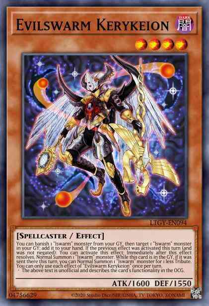 Evilswarm Kerykeion - LTGY-EN094 - Super Rare - Unlimited