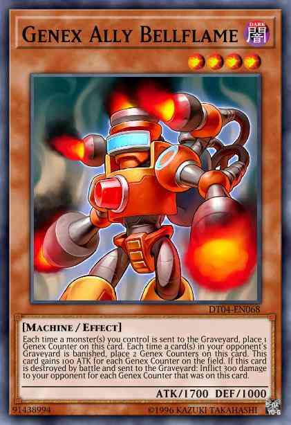 Genex Ally Bellflame - HA04-EN038 - Super Rare - Unlimited