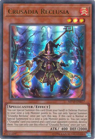 Crusadia Reclusia - MP19-EN077 - Ultra Rare - Unlimited