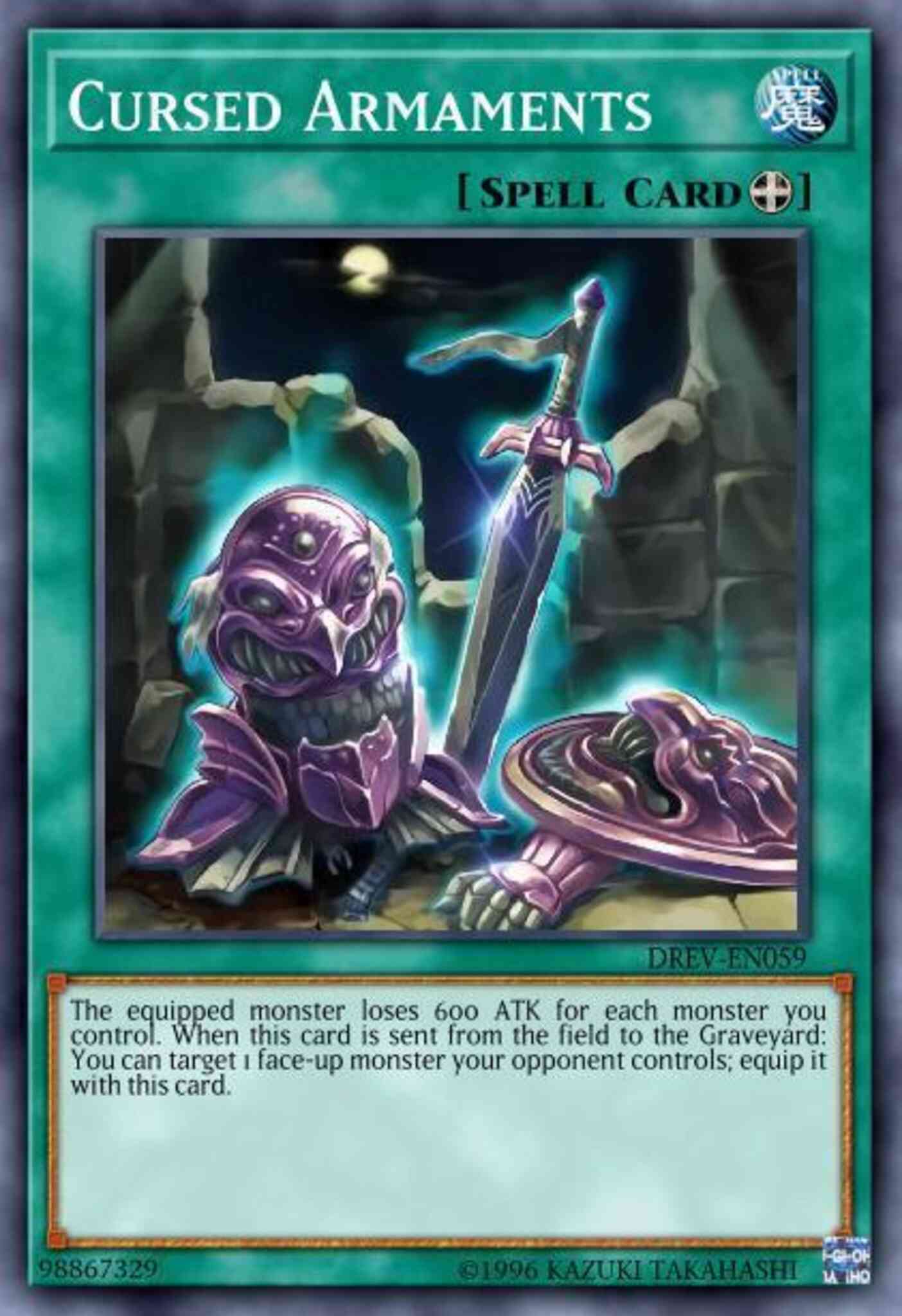 Cursed Armaments - BP03-EN169 - Common - 1st Edition