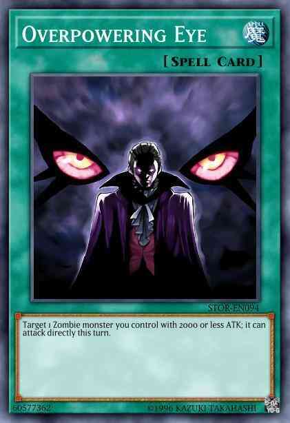 Overpowering Eye - STOR-EN094 - Rare - Unlimited