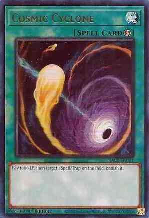 Cosmic Cyclone - RA02-EN061 - Ultra Rare - 1st Edition
