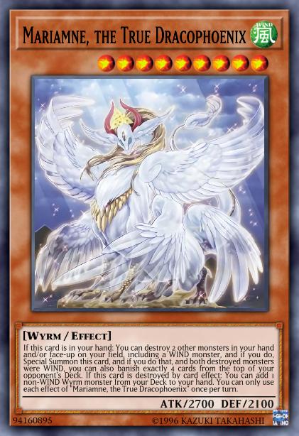 Mariamne, the True Dracophoenix - MACR-EN026 - Ultra Rare - 1st Edition