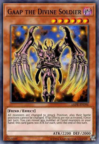 Gaap the Divine Soldier - BP01-EN150 - Starfoil Rare - Unlimited