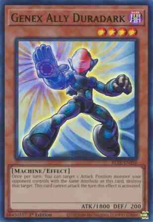 Genex Ally Duradark - BLTR-EN056 - Ultra Rare - 1st Edition