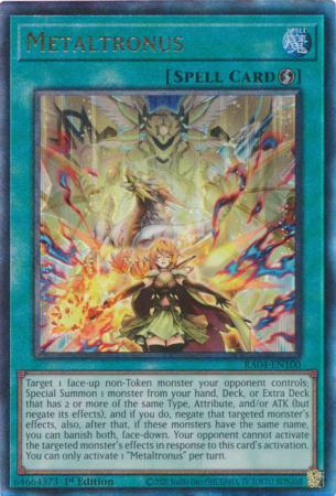 Metaltronus - RA04-EN100 - Ultimate Rare - 1st Edition