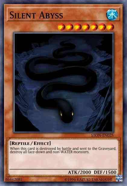 Silent Abyss - STON-EN025 - Common - Unlimited