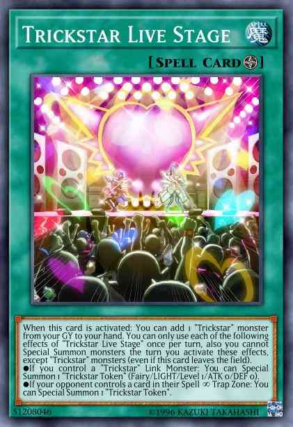 Trickstar Live Stage - SAST-EN058 - Secret Rare - 1st Edition