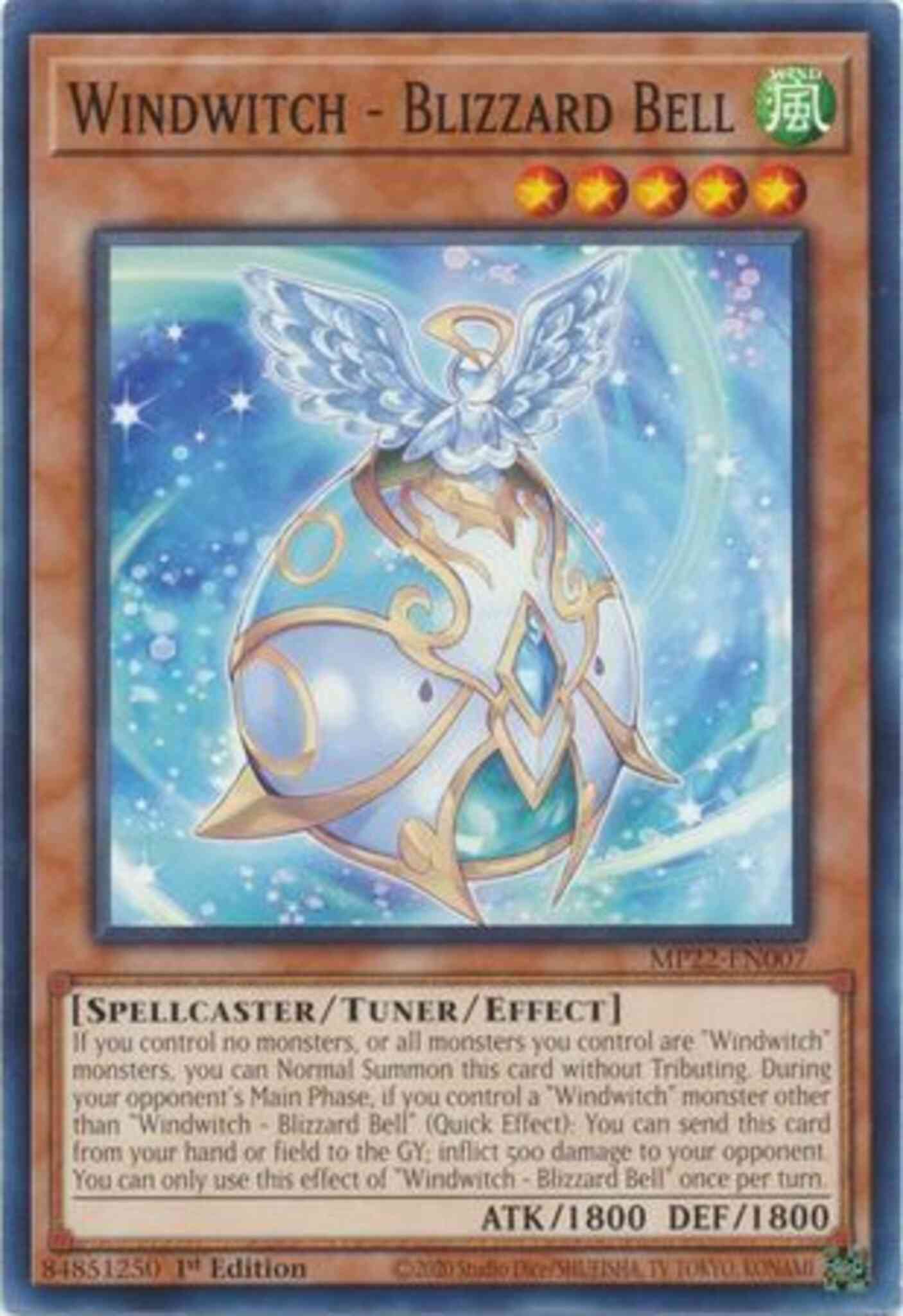 Windwitch - Blizzard Bell - MP22-EN007 - Common - 1st Edition