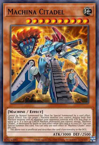 Machina Citadel - SR10-EN001 - Ultra Rare - 1st Edition