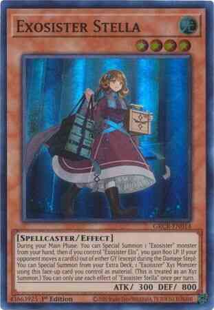 Exosister Stella - GRCR-EN014 - Super Rare - 1st Edition