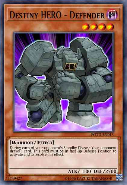 Destiny HERO - Defender - POTD-EN013 - Common - Unlimited