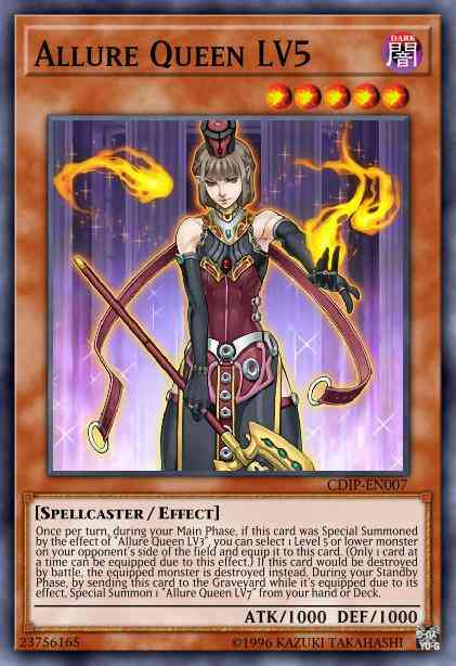 Allure Queen LV5 - CDIP-EN007 - Ultimate Rare - 1st Edition