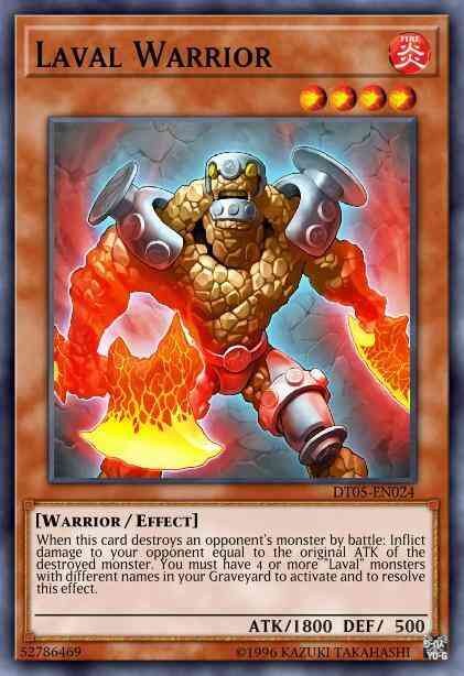 Laval Warrior - HA05-EN009 - Super Rare - 1st Edition