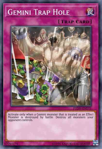 Gemini Trap Hole - PTDN-EN073 - Common - 1st Edition