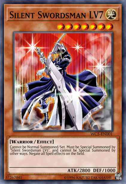 Silent Swordsman LV7 - YGLD-ENC06 - Common - Unlimited