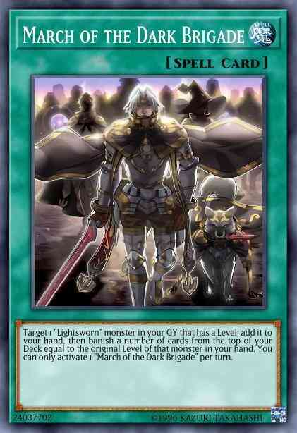 March of the Dark Brigade - COTD-EN059 - Ultra Rare - Unlimited