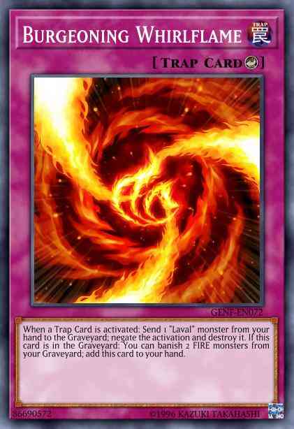 Burgeoning Whirlflame - GENF-EN072 - Common - 1st Edition