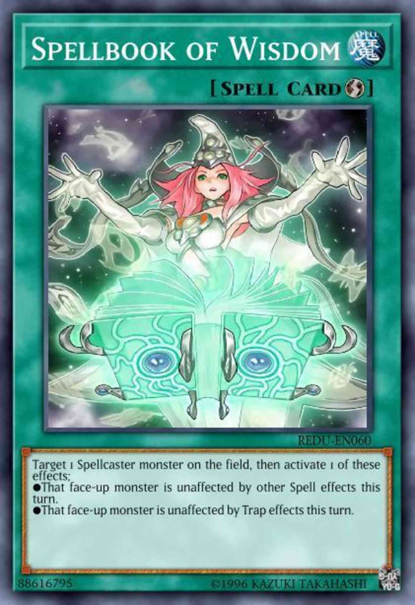 Spellbook of Wisdom - REDU-EN060 - Rare - 1st Edition