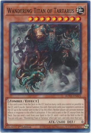 Wandering Titan of Tartarus - ROTA-EN021 - Common - 1st Edition
