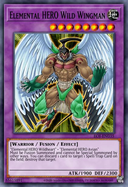 Elemental HERO Wild Wingman - LCGX-EN055 - Common - Unlimited