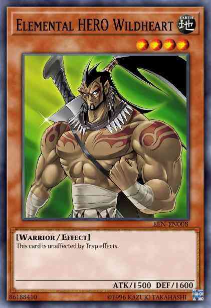 Elemental HERO Wildheart - LCGX-EN014 - Common - 1st Edition