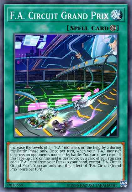 F.A. Circuit Grand Prix - COTD-EN088 - Common - Unlimited