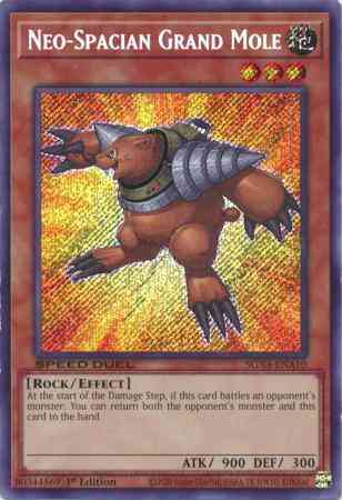 Neo-Spacian Grand Mole - SGX4-ENA10 - Secret Rare - 1st Edition