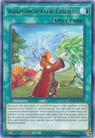 Adamancipator Friends - MP21-EN142 - Rare - 1st Edition