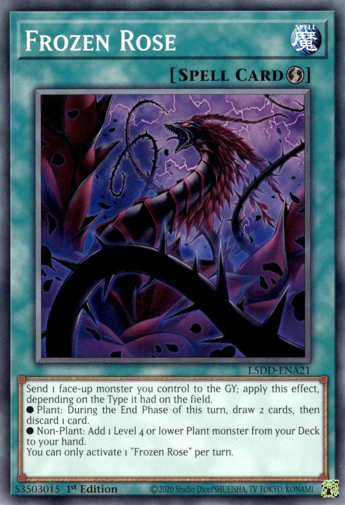 Frozen Rose - L5DD-ENA21 - Common - 1st Edition