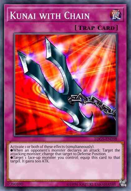 Kunai with Chain - MIL1-EN048 - Rare - 1st Edition