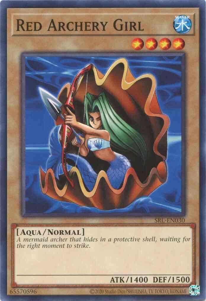 Red Archery Girl - 25th Anniversary - SRL-EN030 - Common - Unlimited