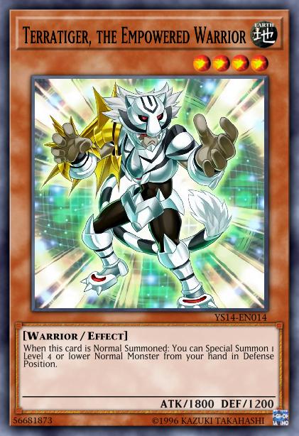 Terratiger, the Empowered Warrior - YS14-EN014 - Common - 1st Edition