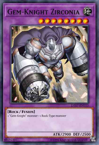Gem-Knight Zirconia - HA07-EN018 - Super Rare - Unlimited