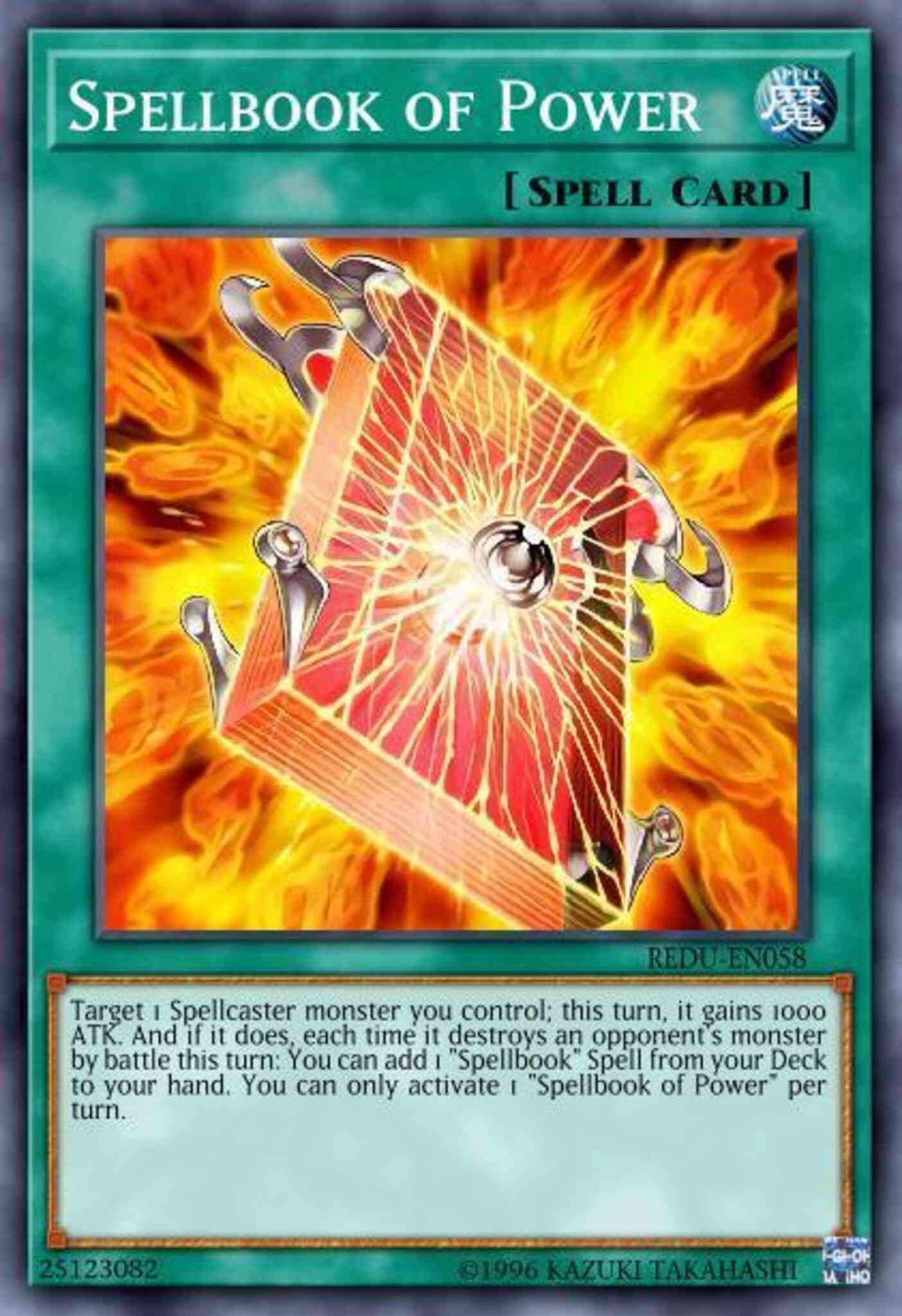 Spellbook of Power - SR08-EN028 - Common - 1st Edition