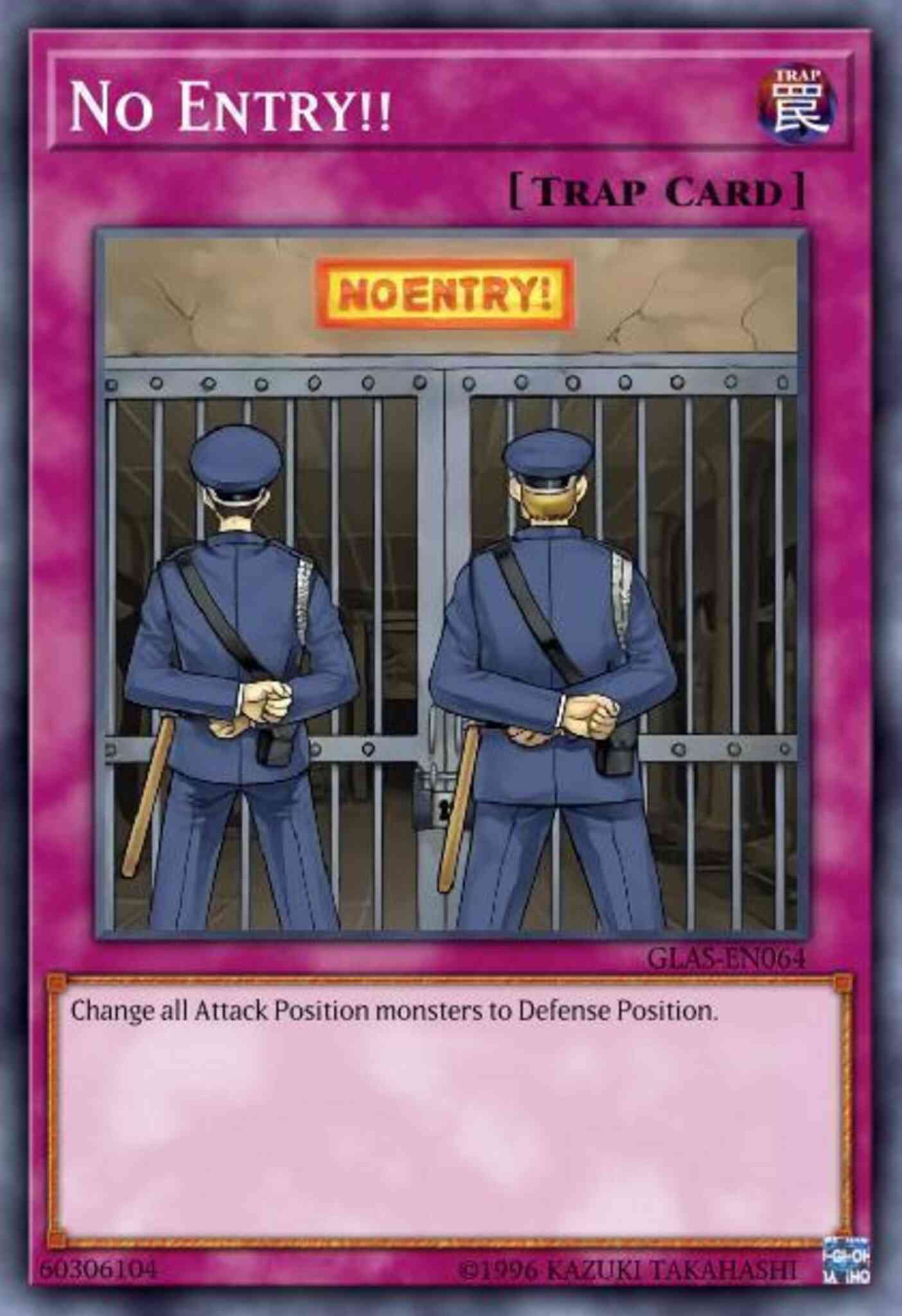 No Entry!! - DEM1-EN020 - Common - Unlimited
