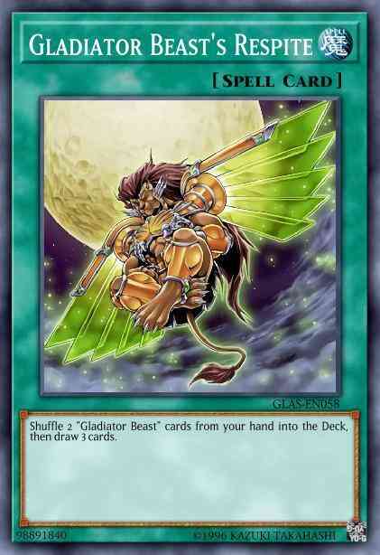 Gladiator Beast's Respite - GLAS-EN058 - Rare - 1st Edition