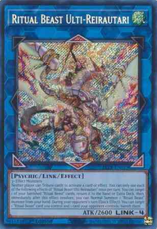 Ritual Beast Ulti-Reirautari - BLTR-EN019 - Secret Rare - 1st Edition