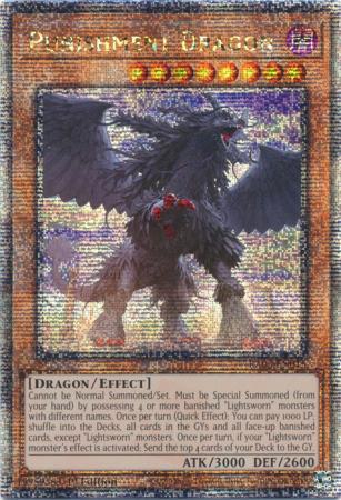 Punishment Dragon - RA03-EN015 - Quarter Century Secret Rare - 1st Edition