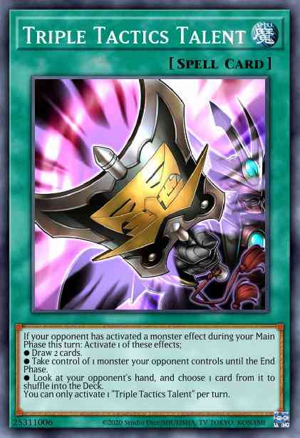 Triple Tactics Talent - ROTD-EN062 - Secret Rare - 1st Edition